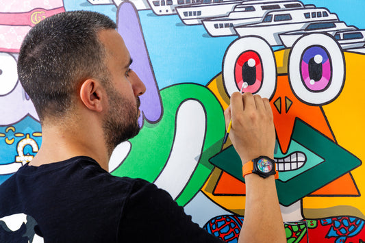 Discover the Vibrant World of Flexer through Abdo Chedid's Paintings