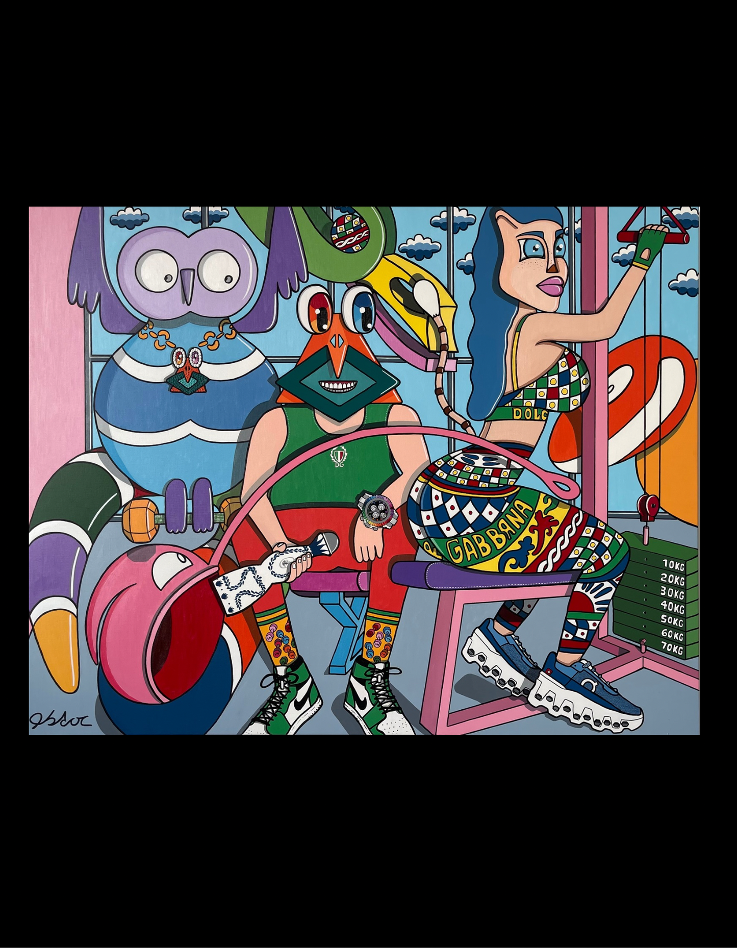 High reps, higher spirits